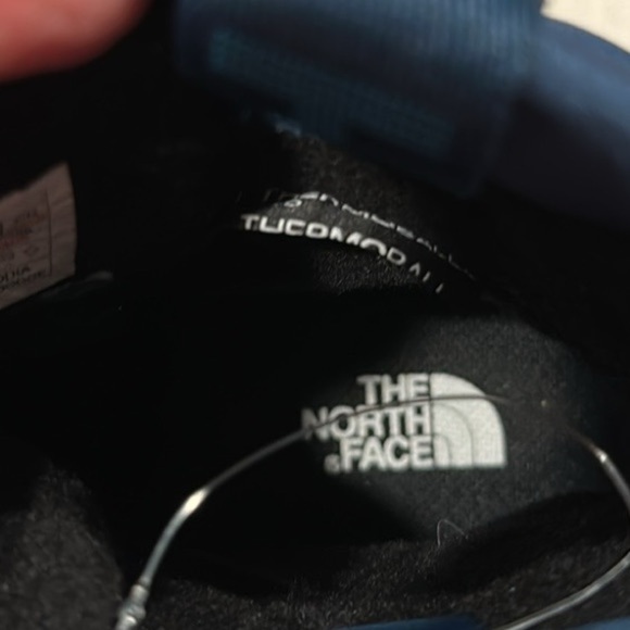 NWOB The North Face Thermoball ECO SNOW KIDS Blue Quilted Boots 4 DRIVENT - Picture 10 of 13